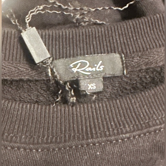 NWOT Rails Ramona Star Embroidered Sweatshirt Size XS $158 - Picture 8 of 10